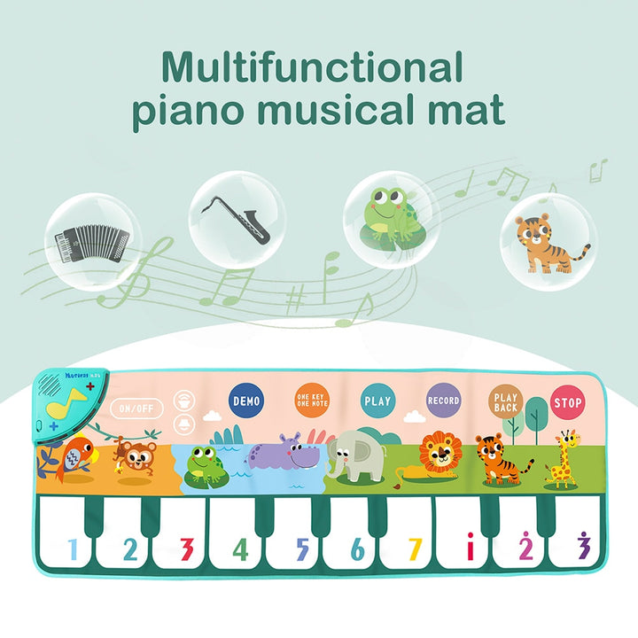 Tapete Piano - Brinquedo Musical Educativo Infantil